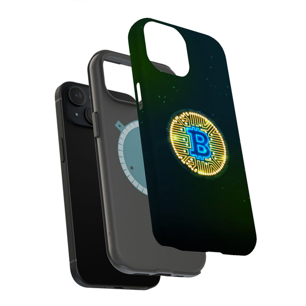 Bitcoin Money 2 Tough Cases For Apple iPhone (17, 16, 15, 14, 13, 12, 11, X, SE, 8, 7/ Air, Plus, Pro, Max, Mini, XR, XS), Print in USA