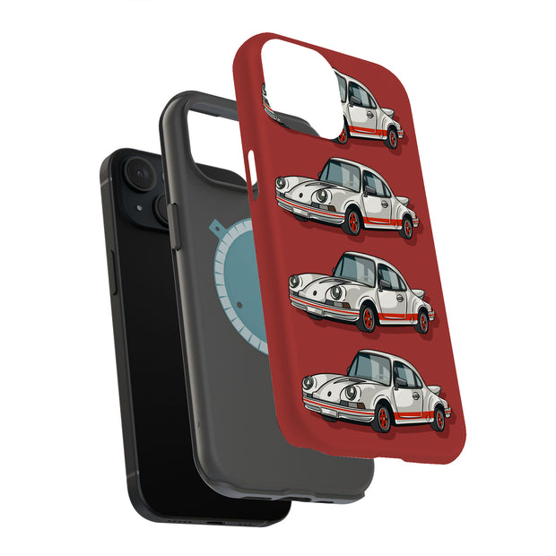 Sport Race Car Tough Cases For Apple iPhone (17, 16, 15, 14, 13, 12, 11, X, SE, 8, 7/ Air, Plus, Pro, Max, Mini, XR, XS), Print in USA