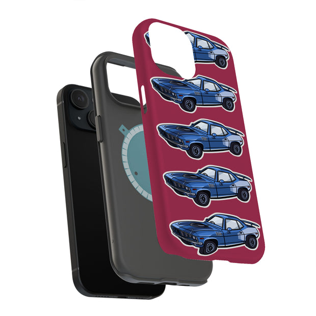 Hemi Cuda Tough Cases For Apple iPhone (17, 16, 15, 14, 13, 12, 11, X, SE, 8, 7/ Air, Plus, Pro, Max, Mini, XR, XS), Print in USA