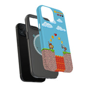 Retro Games 3 Tough Cases For Apple iPhone (17, 16, 15, 14, 13, 12, 11, X, SE, 8, 7/ Air, Plus, Pro, Max, Mini, XR, XS), Print in USA