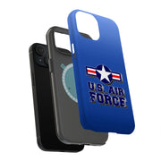 US Air Force 1 Tough Cases For Apple iPhone (17, 16, 15, 14, 13, 12, 11, X, SE, 8, 7/ Air, Plus, Pro, Max, Mini, XR, XS), Print in USA