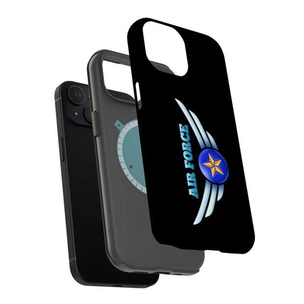 US Air Force 3 Tough Cases For Apple iPhone (17, 16, 15, 14, 13, 12, 11, X, SE, 8, 7/ Air, Plus, Pro, Max, Mini, XR, XS), Print in USA