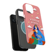 Wonder Nurse Tough Cases For Apple iPhone (17, 16, 15, 14, 13, 12, 11, X, SE, 8, 7/ Air, Plus, Pro, Max, Mini, XR, XS), Print in USA