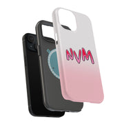 NVM never mind Tough Cases For Apple iPhone (17, 16, 15, 14, 13, 12, 11, X, SE, 8, 7/ Air, Plus, Pro, Max, Mini, XR, XS), Print in USA