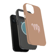 Virgo Sign Tough Cases For Apple iPhone (17, 16, 15, 14, 13, 12, 11, X, SE, 8, 7/ Air, Plus, Pro, Max, Mini, XR, XS), Print in USA