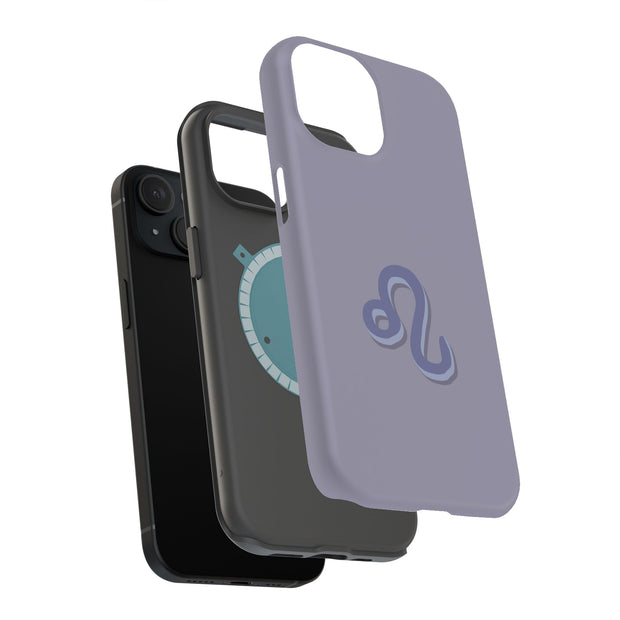 Leo Zodiac Sign Tough Cases For Apple iPhone (17, 16, 15, 14, 13, 12, 11, X, SE, 8, 7/ Air, Plus, Pro, Max, Mini, XR, XS), Print in USA