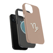 Capricorn Signs Tough Cases For Apple iPhone (17, 16, 15, 14, 13, 12, 11, X, SE, 8, 7/ Air, Plus, Pro, Max, Mini, XR, XS), Print in USA