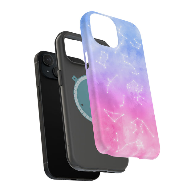 Astrology 2 Tough Cases For Apple iPhone (17, 16, 15, 14, 13, 12, 11, X, SE, 8, 7/ Air, Plus, Pro, Max, Mini, XR, XS), Print in USA