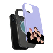 BTS KPOP 9 Tough Cases For Apple iPhone (17, 16, 15, 14, 13, 12, 11, X, SE, 8, 7/ Air, Plus, Pro, Max, Mini, XR, XS), Print in USA