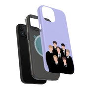 BTS KPOP 10 Tough Cases For Apple iPhone (17, 16, 15, 14, 13, 12, 11, X, SE, 8, 7/ Air, Plus, Pro, Max, Mini, XR, XS), Print in USA