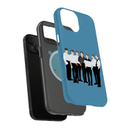 BTS Bangtan 13 Tough Cases For Apple iPhone (17, 16, 15, 14, 13, 12, 11, X, SE, 8, 7/ Air, Plus, Pro, Max, Mini, XR, XS), Print in USA