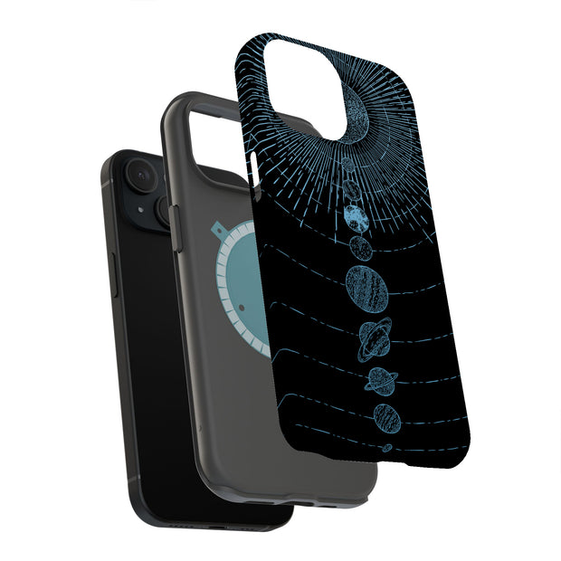 Stars Planets 4 Tough Cases For Apple iPhone (17, 16, 15, 14, 13, 12, 11, X, SE, 8, 7/ Air, Plus, Pro, Max, Mini, XR, XS), Print in USA