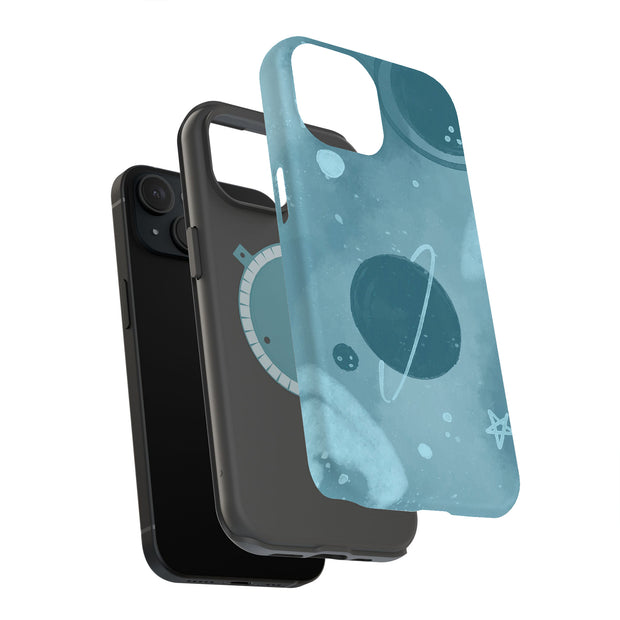 Stars Planet 10 Tough Cases For Apple iPhone (17, 16, 15, 14, 13, 12, 11, X, SE, 8, 7/ Air, Plus, Pro, Max, Mini, XR, XS), Print in USA