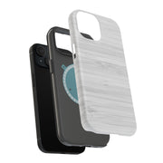 Wood 1 Tough Cases For Apple iPhone (17, 16, 15, 14, 13, 12, 11, X, SE, 8, 7/ Air, Plus, Pro, Max, Mini, XR, XS), Print in USA