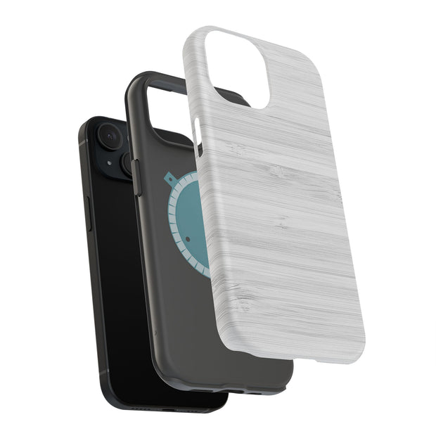 Wood 1 Tough Cases For Apple iPhone (17, 16, 15, 14, 13, 12, 11, X, SE, 8, 7/ Air, Plus, Pro, Max, Mini, XR, XS), Print in USA