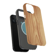 Wood 13 Tough Cases For Apple iPhone (17, 16, 15, 14, 13, 12, 11, X, SE, 8, 7/ Air, Plus, Pro, Max, Mini, XR, XS), Print in USA