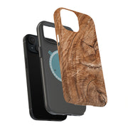 Wood 18 Tough Cases For Apple iPhone (17, 16, 15, 14, 13, 12, 11, X, SE, 8, 7/ Air, Plus, Pro, Max, Mini, XR, XS), Print in USA