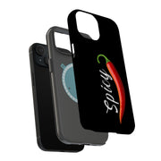 Chili Pepper 1 Tough Cases For Apple iPhone (17, 16, 15, 14, 13, 12, 11, X, SE, 8, 7/ Air, Plus, Pro, Max, Mini, XR, XS), Print in USA