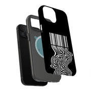 Trippy Bracode Tough Cases For Apple iPhone (17, 16, 15, 14, 13, 12, 11, X, SE, 8, 7/ Air, Plus, Pro, Max, Mini, XR, XS), Print in USA
