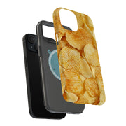 Potato Chips Tough Cases For Apple iPhone (17, 16, 15, 14, 13, 12, 11, X, SE, 8, 7/ Air, Plus, Pro, Max, Mini, XR, XS), Print in USA