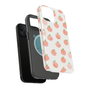 Orange Painting Tough Cases For Apple iPhone (17, 16, 15, 14, 13, 12, 11, X, SE, 8, 7/ Air, Plus, Pro, Max, Mini, XR, XS), Print in USA