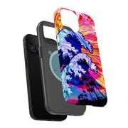 Summer Wave Tough Cases For Apple iPhone (17, 16, 15, 14, 13, 12, 11, X, SE, 8, 7/ Air, Plus, Pro, Max, Mini, XR, XS), Print in USA