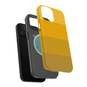 Orange Stripes Tough Cases For Apple iPhone (17, 16, 15, 14, 13, 12, 11, X, SE, 8, 7/ Air, Plus, Pro, Max, Mini, XR, XS), Print in USA
