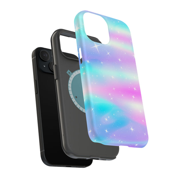 Abstract Swirls Tough Cases For Apple iPhone (17, 16, 15, 14, 13, 12, 11, X, SE, 8, 7/ Air, Plus, Pro, Max, Mini, XR, XS), Print in USA