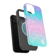 Fish Scales 1 Tough Cases For Apple iPhone (17, 16, 15, 14, 13, 12, 11, X, SE, 8, 7/ Air, Plus, Pro, Max, Mini, XR, XS), Print in USA