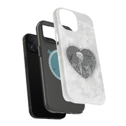 Skeleton Love Tough Cases For Apple iPhone (17, 16, 15, 14, 13, 12, 11, X, SE, 8, 7/ Air, Plus, Pro, Max, Mini, XR, XS), Print in USA