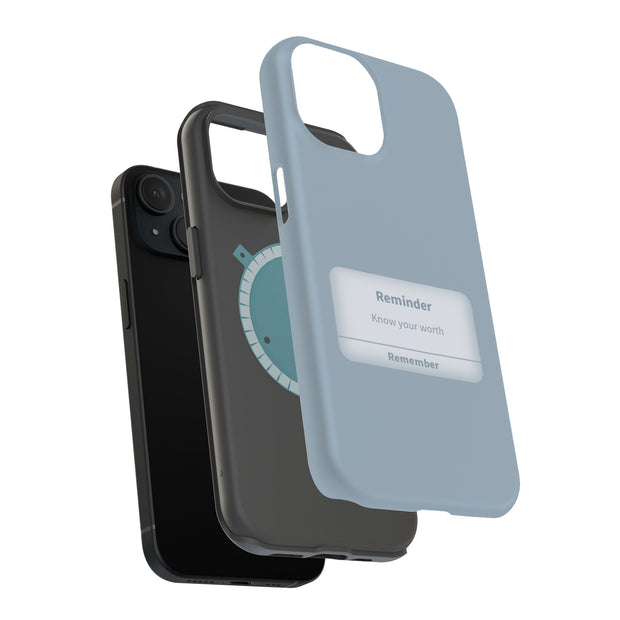 Reminder Box 2 Tough Cases For Apple iPhone (17, 16, 15, 14, 13, 12, 11, X, SE, 8, 7/ Air, Plus, Pro, Max, Mini, XR, XS), Print in USA