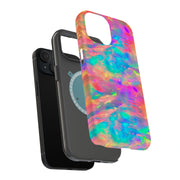 Watercolor Art Tough Cases For Apple iPhone (17, 16, 15, 14, 13, 12, 11, X, SE, 8, 7/ Air, Plus, Pro, Max, Mini, XR, XS), Print in USA