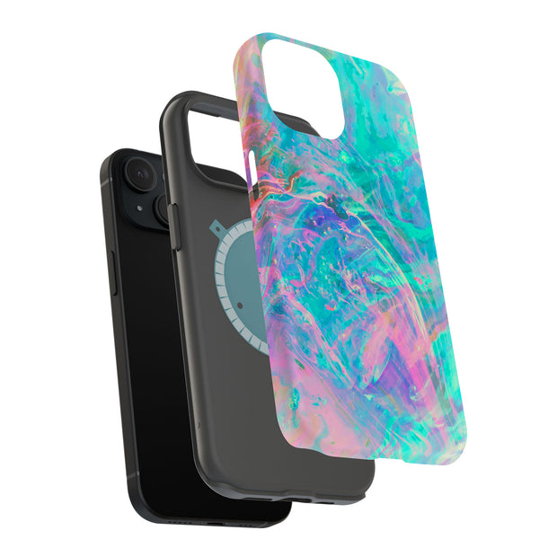 Watercolor Art1 Tough Cases For Apple iPhone (17, 16, 15, 14, 13, 12, 11, X, SE, 8, 7/ Air, Plus, Pro, Max, Mini, XR, XS), Print in USA