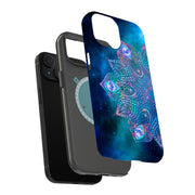 Nebula Mandala Tough Cases For Apple iPhone (17, 16, 15, 14, 13, 12, 11, X, SE, 8, 7/ Air, Plus, Pro, Max, Mini, XR, XS), Print in USA