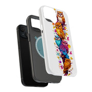 Owls Tree 2 Tough Cases For Apple iPhone (17, 16, 15, 14, 13, 12, 11, X, SE, 8, 7/ Air, Plus, Pro, Max, Mini, XR, XS), Print in USA