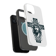 Christ Cross Tough Cases For Apple iPhone (17, 16, 15, 14, 13, 12, 11, X, SE, 8, 7/ Air, Plus, Pro, Max, Mini, XR, XS), Print in USA