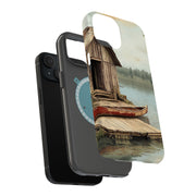 Old Boathouse 2 Tough Cases For Apple iPhone (17, 16, 15, 14, 13, 12, 11, X, SE, 8, 7/ Air, Plus, Pro, Max, Mini, XR, XS), Print in USA