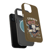Cowboy Killer 1 Tough Cases For Apple iPhone (17, 16, 15, 14, 13, 12, 11, X, SE, 8, 7/ Air, Plus, Pro, Max, Mini, XR, XS), Print in USA