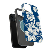 Floral Hawaii 1 Tough Cases For Apple iPhone (17, 16, 15, 14, 13, 12, 11, X, SE, 8, 7/ Air, Plus, Pro, Max, Mini, XR, XS), Print in USA