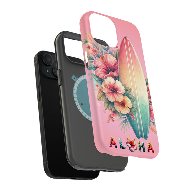 Surf Board 1 Tough Cases For Apple iPhone (17, 16, 15, 14, 13, 12, 11, X, SE, 8, 7/ Air, Plus, Pro, Max, Mini, XR, XS), Print in USA