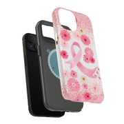 Breast Cancer 1 Tough Cases For Apple iPhone (17, 16, 15, 14, 13, 12, 11, X, SE, 8, 7/ Air, Plus, Pro, Max, Mini, XR, XS), Print in USA