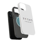 Jesus is MVP Tough Cases For Apple iPhone (17, 16, 15, 14, 13, 12, 11, X, SE, 8, 7/ Air, Plus, Pro, Max, Mini, XR, XS), Print in USA