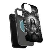 Virgin Mary 4 Tough Cases For Apple iPhone (17, 16, 15, 14, 13, 12, 11, X, SE, 8, 7/ Air, Plus, Pro, Max, Mini, XR, XS), Print in USA