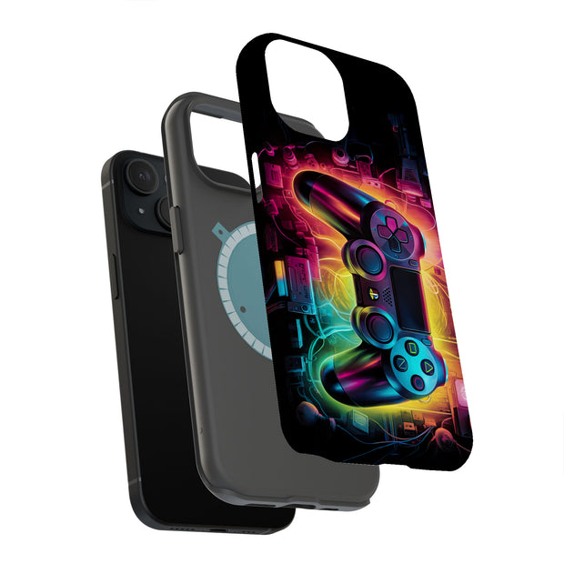 Video Game 1 Tough Cases For Apple iPhone (17, 16, 15, 14, 13, 12, 11, X, SE, 8, 7/ Air, Plus, Pro, Max, Mini, XR, XS), Print in USA