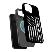 Yankee flag Tough Cases For Apple iPhone (17, 16, 15, 14, 13, 12, 11, X, SE, 8, 7/ Air, Plus, Pro, Max, Mini, XR, XS), Print in USA