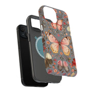 Butterfly 3 Tough Cases For Apple iPhone (17, 16, 15, 14, 13, 12, 11, X, SE, 8, 7/ Air, Plus, Pro, Max, Mini, XR, XS), Print in USA