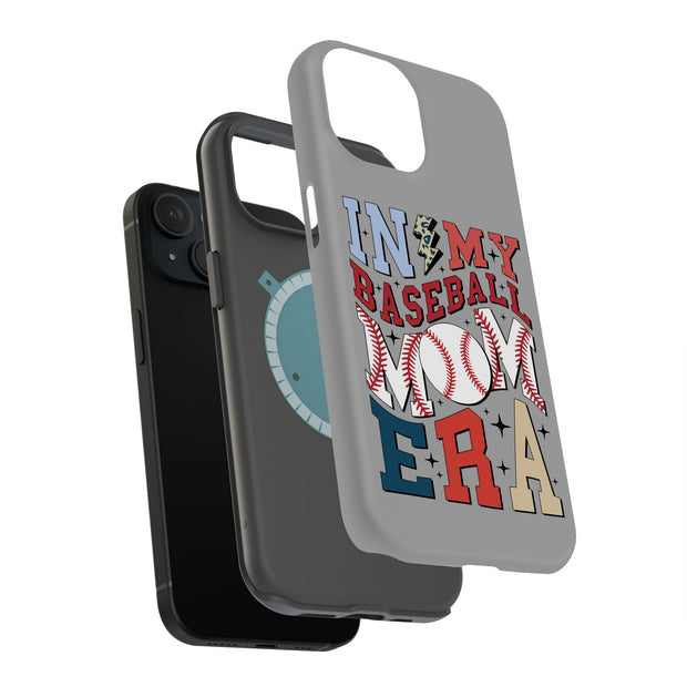 Baseball Mom Tough Cases For Apple iPhone (17, 16, 15, 14, 13, 12, 11, X, SE, 8, 7/ Air, Plus, Pro, Max, Mini, XR, XS), Print in USA