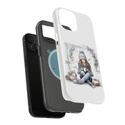Winter Girl Tough Cases For Apple iPhone (17, 16, 15, 14, 13, 12, 11, X, SE, 8, 7/ Air, Plus, Pro, Max, Mini, XR, XS), Print in USA