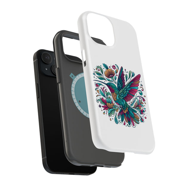 Hummingbird 1 Tough Cases For Apple iPhone (17, 16, 15, 14, 13, 12, 11, X, SE, 8, 7/ Air, Plus, Pro, Max, Mini, XR, XS), Print in USA
