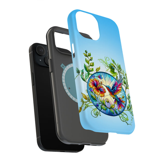 Hummingbird 3 Tough Cases For Apple iPhone (17, 16, 15, 14, 13, 12, 11, X, SE, 8, 7/ Air, Plus, Pro, Max, Mini, XR, XS), Print in USA